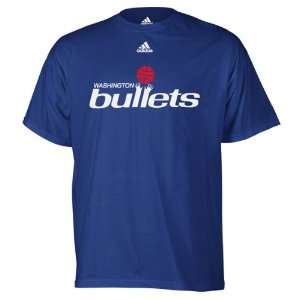 Washington Bullets adidas What Once Was Retro Primary Logo T Shirt 