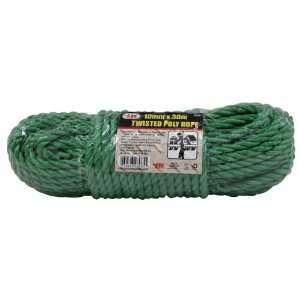  IIT 48985 30m x 10mm Twisted Poly Rope   Green: Everything 