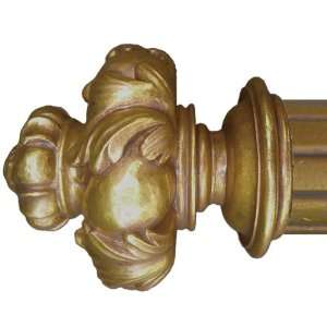   House Parts Royal Crown 4 Foot 2 Inch Diameter Fluted Pole Set: Home