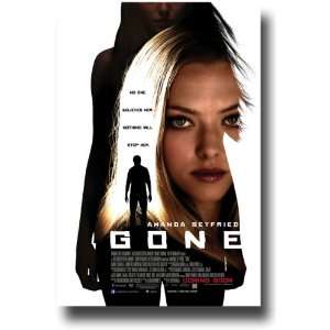 Gone Poster   2012 Movie Promo Flyer   11 X 17 Amanda Seyfried   Main 