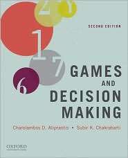 Games and Decision Making, (019530022X), Charalambos D. Aliprantis 