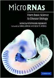 MicroRNAs: From Basic Science to Disease Biology, (0521865980 