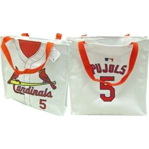  Albert Pujols Cardinals MLB Canvas Tote Bag: Sports 