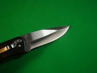 SS Elk Ridge Ebony/Burl Wood Lockback Deer Knife Pocket Knife ER 