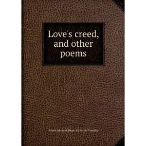  creed, and other poems Albert Edmund. [from old catalo Trombly Books