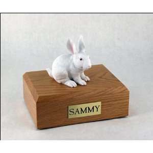  363 White Rabbit   Shortear Cremation Urn