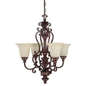 Capital Lighting Chandeliers 3634 4 Light Chandelier Chestfield Brown