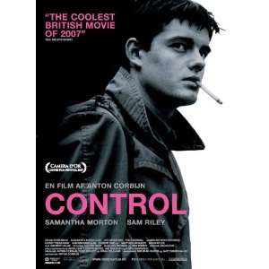 Control (2007) 27 x 40 Movie Poster Danish Style A 