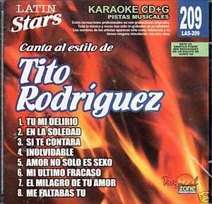 KARAOKE/TITO RODRIGUEZ CD+G  