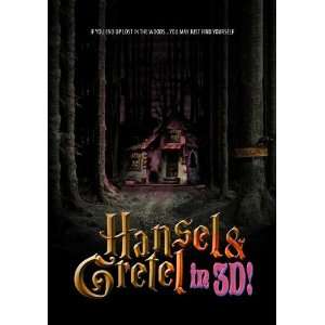 Hansel and Gretel in 3D (2011) 27 x 40 Movie Poster Style 