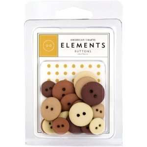  American Crafts BTN 85441 Elements Buttons 2: Toys & Games