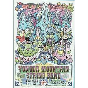  Yonder Mountain String Band YMSB Fillmore Poster MINT 