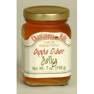 Chautauqua Hills Apple Cider Jelly, 9 Ounce:  Grocery 