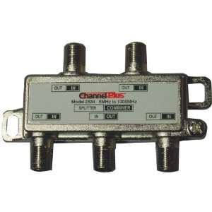  CHANNEL PLUS 2534 SPLITTER/COMBINER (4 WAY) MPT2534 Electronics