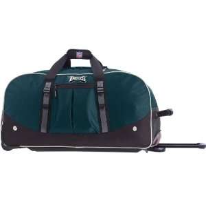   Philadelphia Eagles 29 Inch Duffle Bag with Wheels: Sports & Outdoors
