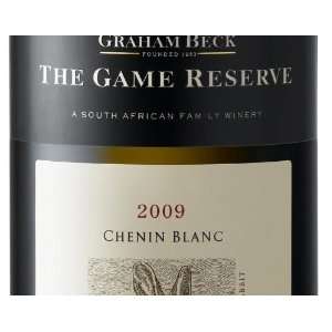  2009 Graham Beck Game Reserve Chenin Blanc 750ml: Grocery 