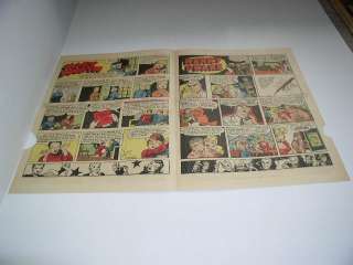 Sunday Comic Strip 1945, Terry and the Pirates!  