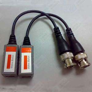 2X BNC Video Balun Camera Network Cat5 Transceiver F09  