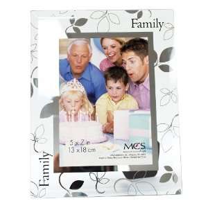  MCS 47331 5 Inch by 7 Inch Family Glass Frame