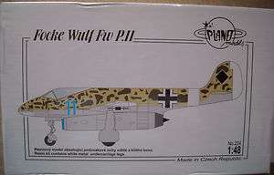 Planet Models 1/48 Focke Wulf Fw P.II  