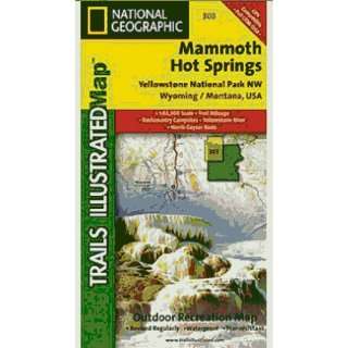  National Geographic TI00000303 Map Of Yellowstone NW 