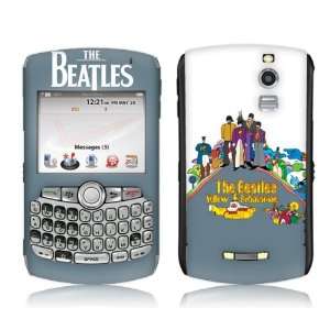 Music Skins MS BEAT60032 BlackBerry Curve  8330  The Beatles  Yellow 