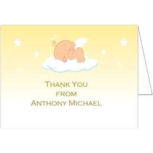  Cloud Nine Neutral Baby Thank You Cards   Set of 20 Baby