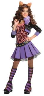 Deluxe Clawdeen Wolf Child Costume Size M Medium 8 10 NEW Monster High 