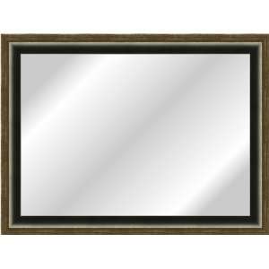  Mirror Frame Gold Stem w/ Black Scoop 1.25 wide: Home 