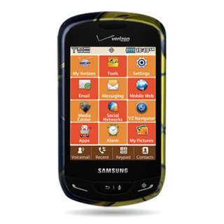 Hard Cover Green Zebra Case For Samsung Replenish M580  
