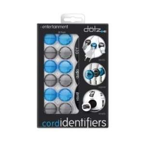  LEE Dotz Audio/Visual Cord Identifiers  Assorted Colors 