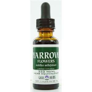  Yarrow Flowers Extract [16 Fluid Ounces] Gaia Herbs 