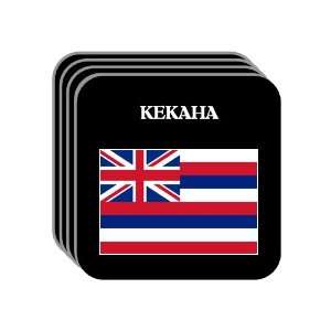  US State Flag   KEKAHA, Hawaii (HI) Set of 4 Mini Mousepad 
