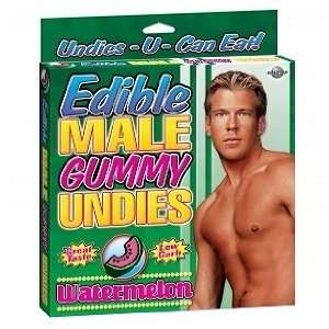 Bundle Edible Male Gummy Undies and 2 pack of Pink Silicone Lubricant 