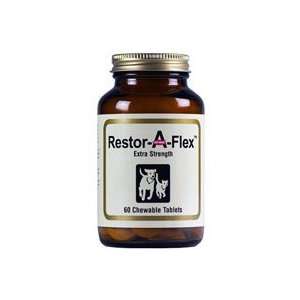 Restor A Flex Chewable Supplemental Tablets for Dogs & Cats  60 count