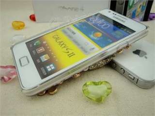 New 3D Bling Luxury Crystal Transparent Case Cover For Samsung Galaxy 