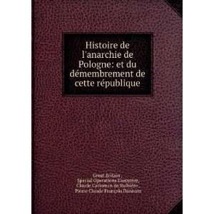   RulhiÃ¨re , Pierre Claude FranÃ§ois Dannom Great Britain : Books