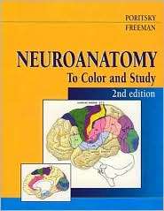 Neuroanatomy to Color and Study, (1560535504), Ray Poritsky, Textbooks 