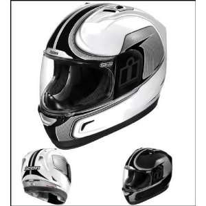   Full Face Motorcycle Helmet Black Reflective Extra Small XS 0101 5519