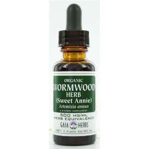  Wormwood Herb Extract   Organic [1 Fluid Ounce] Gaia Herbs 