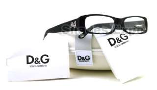 DOLCE&GABBANA D&G EYEGLASS DD 1163 BLACK OPTICAL RX 501  