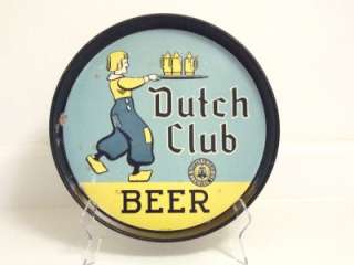 1930s Dutch Club Beer 12 Bar Tavern Tray Tip Tray Pittsburgh Brewing 