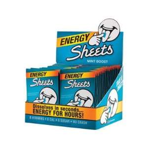   Energy Strips   Mint Flavor Pk/4 (Pack of 30))