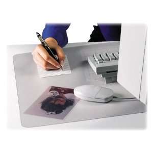  AOP60440   Desk Pad, Plastic, Nonglare, 24x19, Clear 