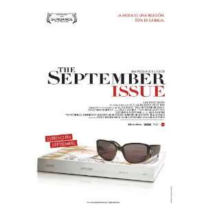  The September Issue (2009) 27 x 40 Movie Poster Spanish 