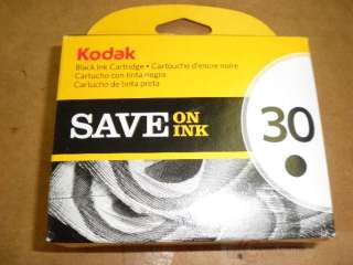 Kodak 30 Black Ink Cartridge Rtl $10  