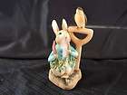 Border Fine Arts Beatrice Potter Peter Rabbit with Carrots Figurine.