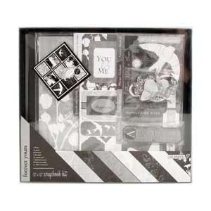  New   Forever Yours Postbound Album Kit 12X12 by Colorbok 