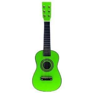  Toy   23 Neon Green Acoustic Guitar Case Pack 20 