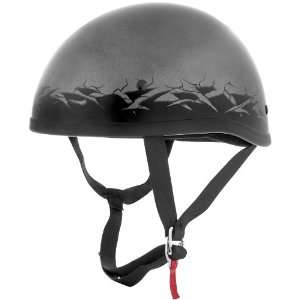   Lid Helmets Original Half Helmet , Size: XS, Style: Razor XF64 6730